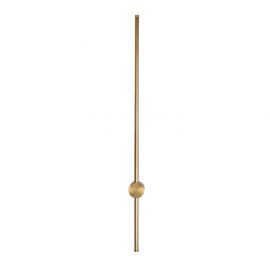 Aplica LED design liniar 90cm Spirit 12w auriu