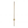 Aplica LED design liniar 90cm Spirit 12w auriu