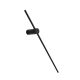 Aplice, corpuri de iluminat pentru pereti - Aplica LED design liniar 90cm Spirit 12W negru