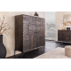 Comode - Comoda lemn de mango relief 3D TRIBAL 120cm