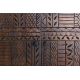 Comode - Comoda lemn de mango relief 3D TRIBAL 180cm