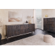 Comode - Comoda lemn de mango relief 3D TRIBAL 180cm