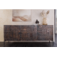 Comode - Comoda lemn de mango relief 3D TRIBAL 180cm
