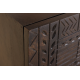 Comode - Comoda lemn de mango relief 3D TRIBAL 180cm