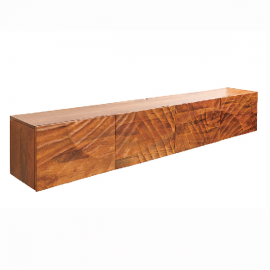 Comode - Comoda TV suspendata din lemn de mango Scorpion 200cm, maro