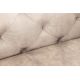 Fotolii - Fotoliu design Chesterfield, Catifea Bej Sampanie MODERN BAROCK