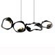 Pendule, Lustre suspendate - Lustra suspendata neagra Organic 5L