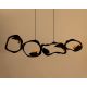 Pendule, Lustre suspendate - Lustra suspendata neagra Organic 5L