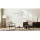 Pendule, Lustre suspendate - Lustra neagra inelara LED Range 120cm