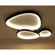 Plafoniere - Plafoniera LED CCT cu telecomanda AREA 3 negru