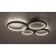 Plafoniere - Plafoniera LED cu telecomanda Aranis 59x45cm