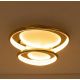 Plafoniere - Plafoniera LED moderna AREA 2 auriu