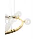 Pendule, Lustre suspendate - Lustra moderna cu 15 de surse de lumina LINEA R85 auriu