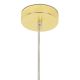 Pendule, Lustre suspendate - Lustra moderna cu 15 de surse de lumina LINEA R85 auriu