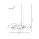 Pendule, Lustre suspendate - Lustra moderna cu 15 de surse de lumina LINEA R85 auriu