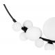 Pendule, Lustre suspendate - Lustra circulara cu 14 de surse de lumina ROCIO negru