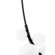 Pendule, Lustre suspendate - Lustra circulara cu 14 de surse de lumina ROCIO negru