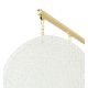 Candelabre, Lustre - Lustra suspendata metal auriu si sticla SUONO 60