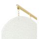 Candelabre, Lustre - Lustra suspendata metal auriu si sticla SUONO 80
