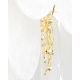 Candelabre, Lustre - Lustra suspendata metal auriu si sticla CLARA 80