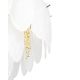 Candelabre, Lustre - Lustra suspendata metal auriu si sticla CLARA 80