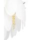Candelabre, Lustre - Lustra suspendata metal auriu si sticla CLARA 60