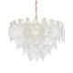 Candelabre, Lustre - Lustra suspendata metal auriu si sticla SCARLETT 60