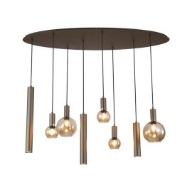 Lustra cu 8 pendule mixte Lyon