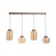 Pendule, Lustre suspendate - Lustra cu 4 pendule LED Lille