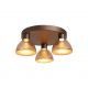 Plafoniere - Plafoniera cu 3 surse de lumina LED Cannes