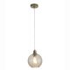 Pendul metal auriu, sticla champanie Radiance