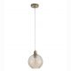 Pendule, Lustre suspendate - Pendul metal auriu, sticla champanie Radiance