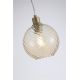 Pendule, Lustre suspendate - Pendul metal auriu, sticla champanie Radiance