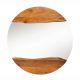 Oglinda decorativa cu margini din lemn Mirror 100cm