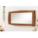 Oglinzi - Oglinda decorativa cu margini din lemn MAMMUT 160cm