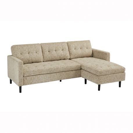 Coltare - Coltar modern, Tesatura Structurata Bej STOCKHOLM 220cm