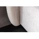 Paturi - Pat ART DECO 180x200cm greige boucle cu spatiu de depozitare