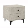 Noptiera ART DECO greige boucle