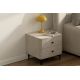 Noptiere - Noptiera ART DECO greige boucle