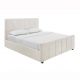 Pat PRESTIGE 180x200cm crem boucle cu spatiu de depozitare