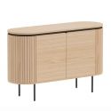 Comoda cu furnir de stejar ATELIER 120cm