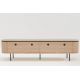 Comode - Comoda TV cu furnir de stejar ATELIER 200cm