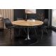 Mese dining - Masa rotunda cu furnir de stejar ATELIER 120cm