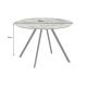 Mese dining - Masa rotunda design gri beton ATELIER 100cm