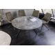 Mese dining - Masa rotunda design gri beton ATELIER 100cm