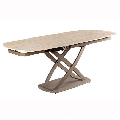 Mese extensibile - Masa extensibila cu design prin rotire Inception 130-190cm natur