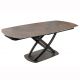 Masa extensibila cu design prin rotire Inception 130-190cm aspect ruginiu