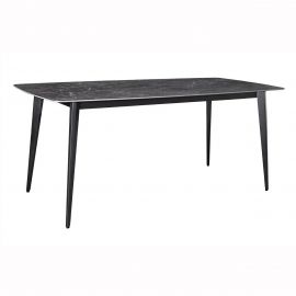 Mese dining - Masa dining design modern Milano antracit 160x85cm