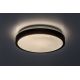 Iluminat pentru baie - Plafoniera LED baie IP44 Samira negru/alb