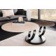 Masute Living - Masuta de cafea moderna cu doua blaturi rotative din ceramica DANCING RINGS 80-135cm